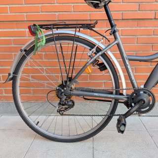 Bicicleta de paseo Urbana Gris