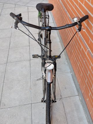 Bicicleta de paseo Urbana Gris