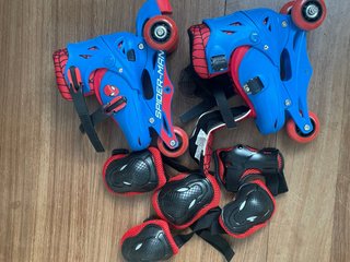 Patines Spiderman Talla Ajustable