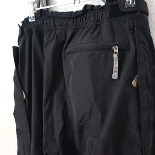 Pantaloncini da sci da donna neri