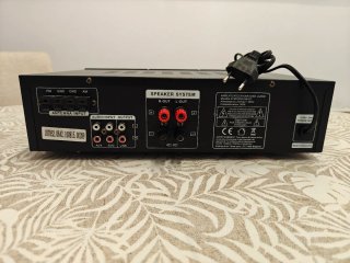 Amplificador Karaoke LTC ATM7000USB-BT Negro