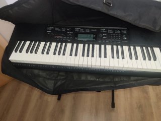 Casio CTK-3200 con soporte y funda