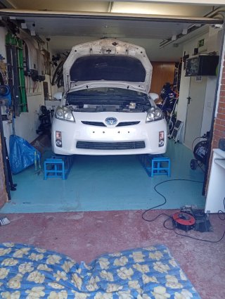 Parrilla Toyota Prius 3G Inferior Parachoques