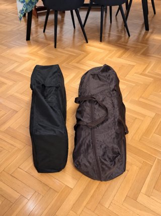 Cuna de viaje Tectake + colchón Herlag