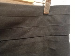 Falda tubo oficina negra talla 44-46