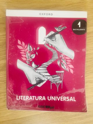 Libro literatura universal 1 Bachillerato
