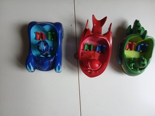 Coches PJ Mask (Gekko, Catboy, Owlette)