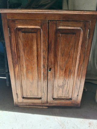 Antiguo armario tratamiento aguas