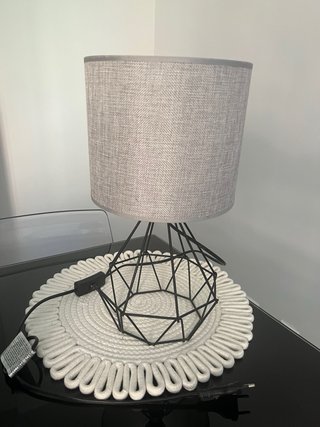 Conjunto 2 Lámparas Diseño Geométrico