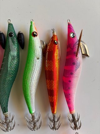Pajaritas para calamar