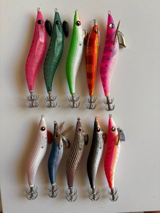 Pajaritas para calamar