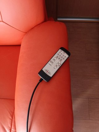 Sillón reclinable con masaje