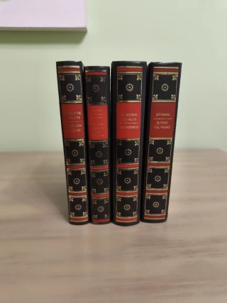 4 Obras Cumbre de  Literatura francesa ilustrados