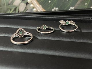 Anillo Esmeralda Natural