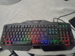 Teclado Rii RK400 Negro