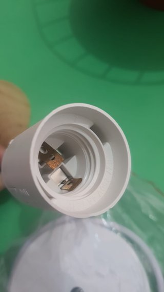 Lámpara Colgante Cono Roja Kit
