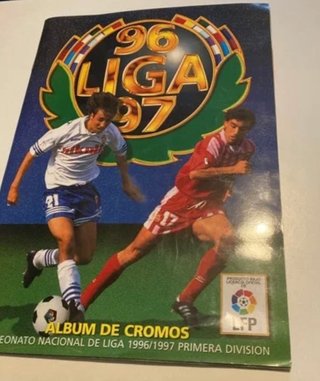 Álbum Cromos Liga 96/97