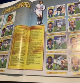 Álbum Cromos Liga 96/97