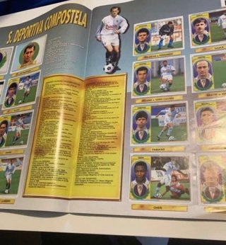 Álbum Cromos Liga 96/97