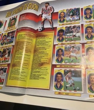 Álbum Cromos Liga 96/97