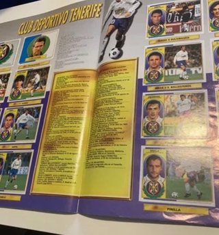Álbum Cromos Liga 96/97