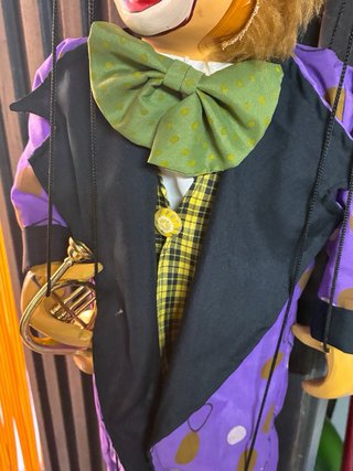 Marioneta vintage payaso