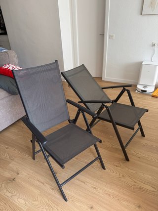2 Sillas Reclinables JYSK MELLBY Negras