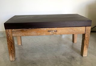 Tavolino/Comodino Legno Fatto a Mano