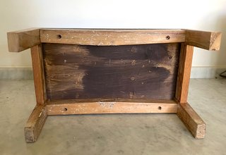 Tavolino/Comodino Legno Fatto a Mano