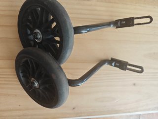 Ruedines bicicleta infantiles ajustables