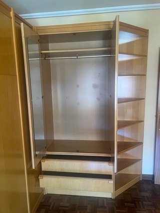 Armario completo con 2 camas abatibles
