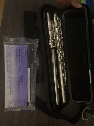Flauta travesera Yamaha con funda