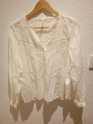 Blusa Pepe Jeans Blanca talla L