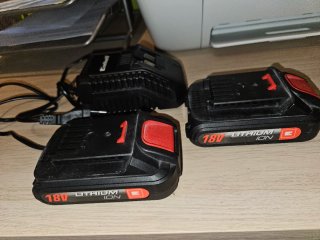 Baterías y Cargador Einhell 18V