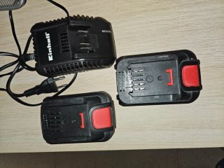 Baterías y Cargador Einhell 18V