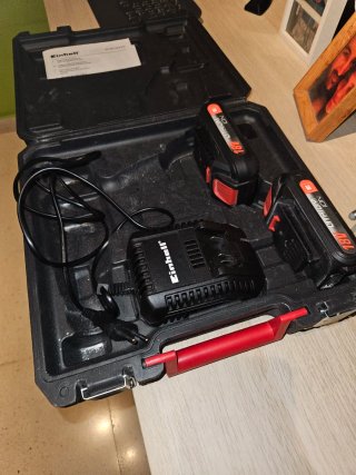 Baterías y Cargador Einhell 18V