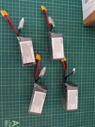 PACK 4 OVONIC 6S 1300mAh LiPo