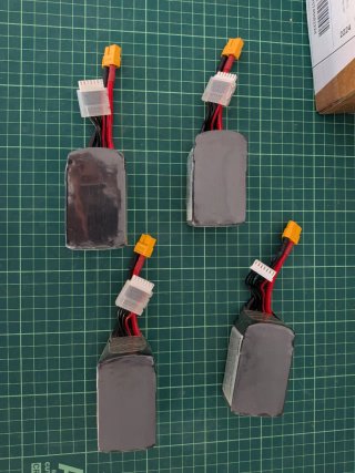 PACK 4 OVONIC 6S 1300mAh LiPo