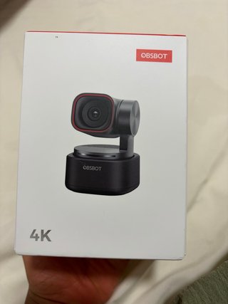 OBSBOT Tiny 3 Webcam 4K Negra