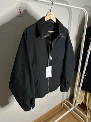 Cazadora Zara Hombre Cuello Piel Negra Talla S