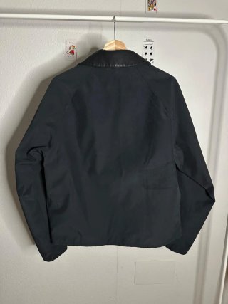 Cazadora Zara Hombre Cuello Piel Negra Talla S