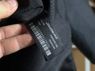 Cazadora Zara Hombre Cuello Piel Negra Talla S