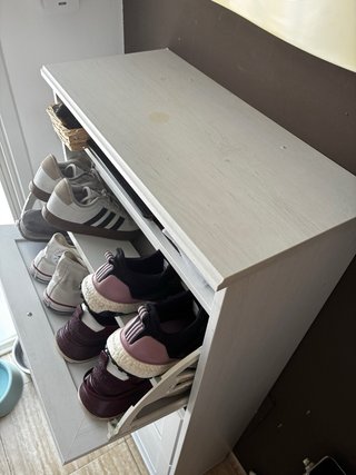 Zapatero blanco 3 puertas