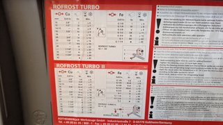 Congelador Tuberías Rothenberger ROFROST TURBO