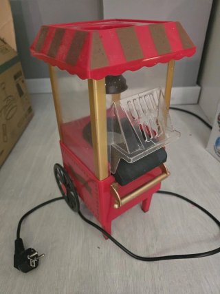 Máquina de Palomitas Estilo Circo