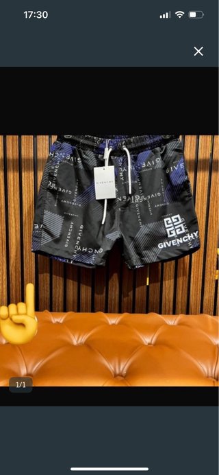 Bañador Givenchy Hombre Negro Nuevo con etiqueta