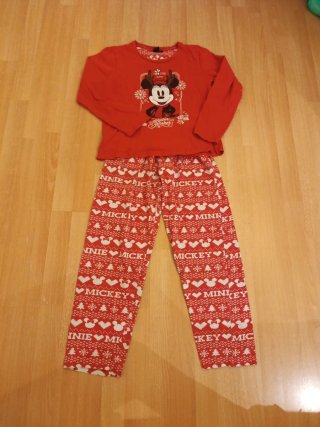 Pijama Navidad Minnie Mouse Rojo