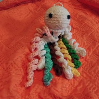 Pulpo crochet apego