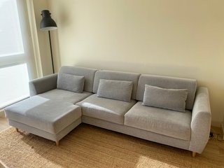 Sofá IKEA SLATORP 3 plazas chaise longue