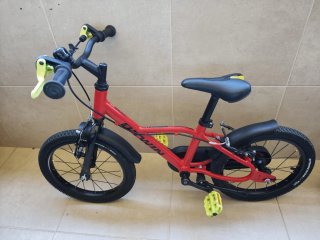 Bicicleta Infantil BTwin Roja